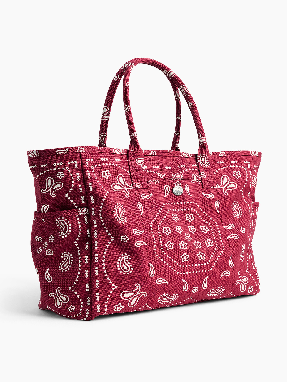 Mini Canvas Favorite Tote - Red bandana