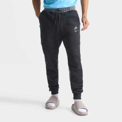 Men's Nithtke Tech Fleece Stacked Swoosh Jogger Pants - Black/Iron Grey