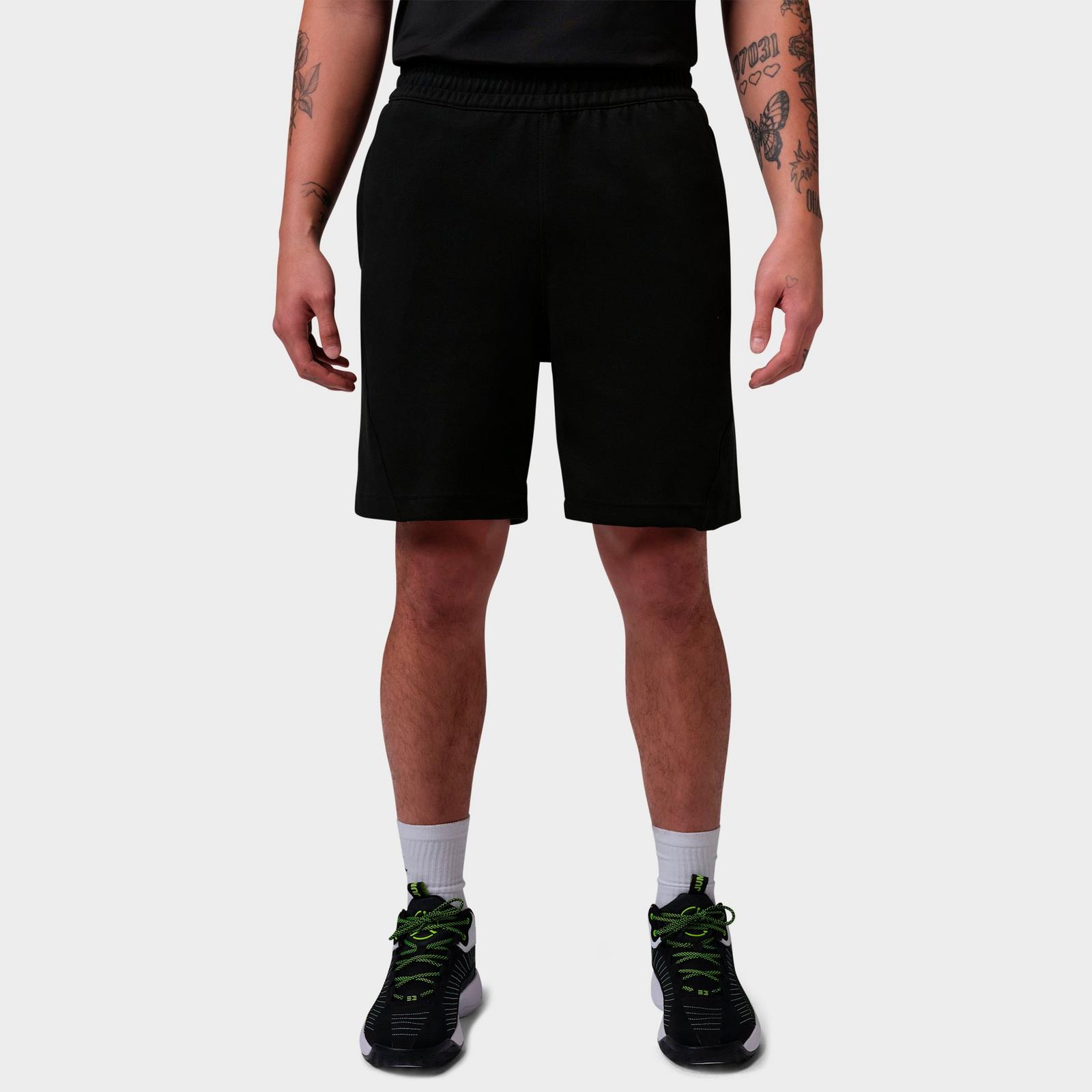 Men's Jordan Sport Hoop Fleece Shorts - Black/Clear - view 1