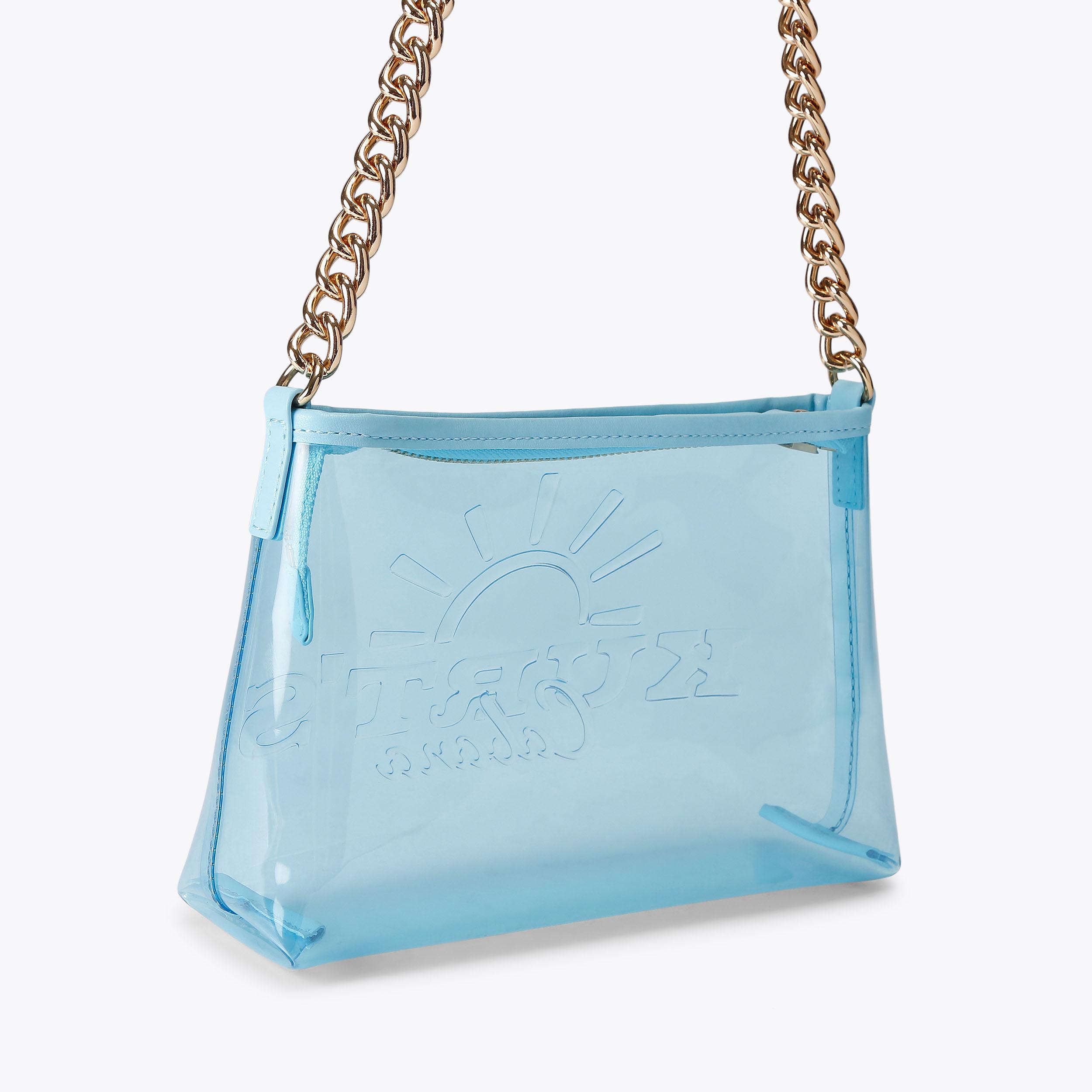 Kurt Geiger London Kurt's Cabana Small Pochette Bag - Blue - view 4