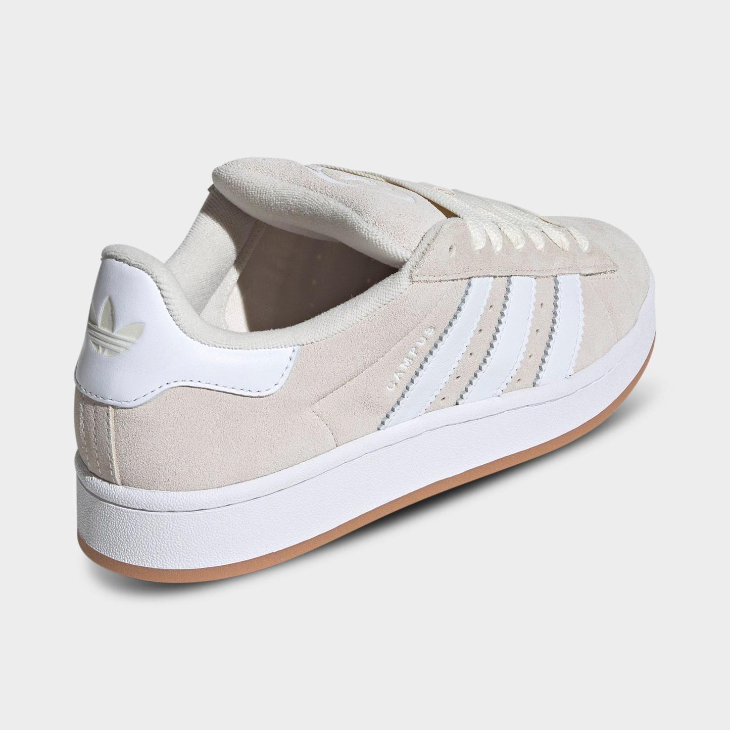 Men's adidas Originals Campus 00s Casual Shoes - Wonder White/White/Gum - Back view