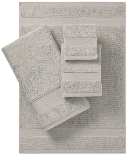 Lauren Ralph Lauren Watson Cotton Bath Towel, 30" x 56" - True Pale Grey