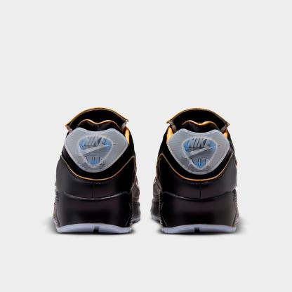 Men's Nithtke Air Max 90 SE Mercurial Casual Shoes - Black/Gold Leaf/Pear/White - Back view