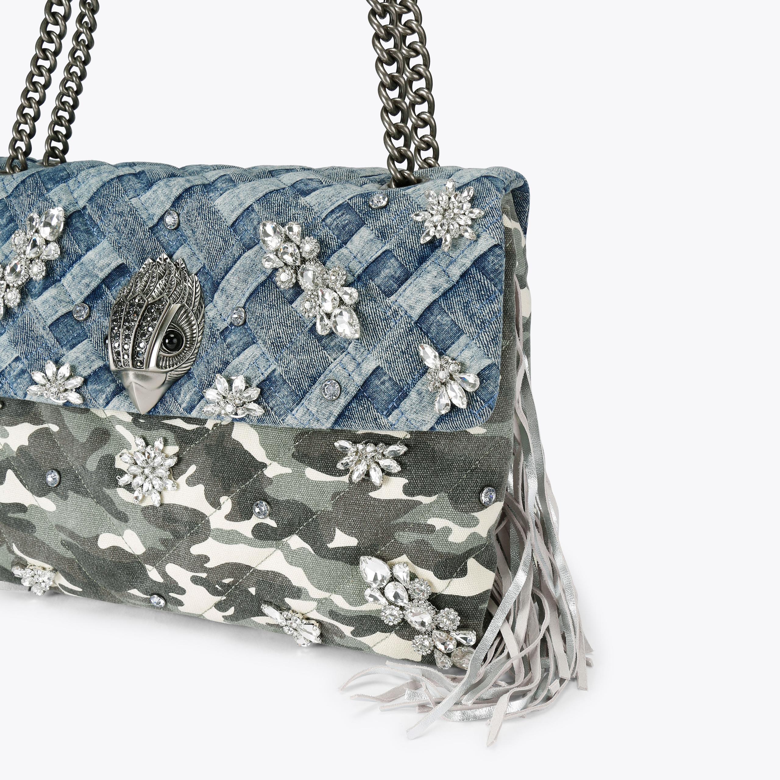 Kurt Geiger London Xxl Crystal Kensington Bag - Multi Colored - view 6
