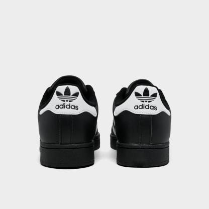 Women's adidas Originals Superstar II Casual Shoes - Core Black/White/Core Black - view 4