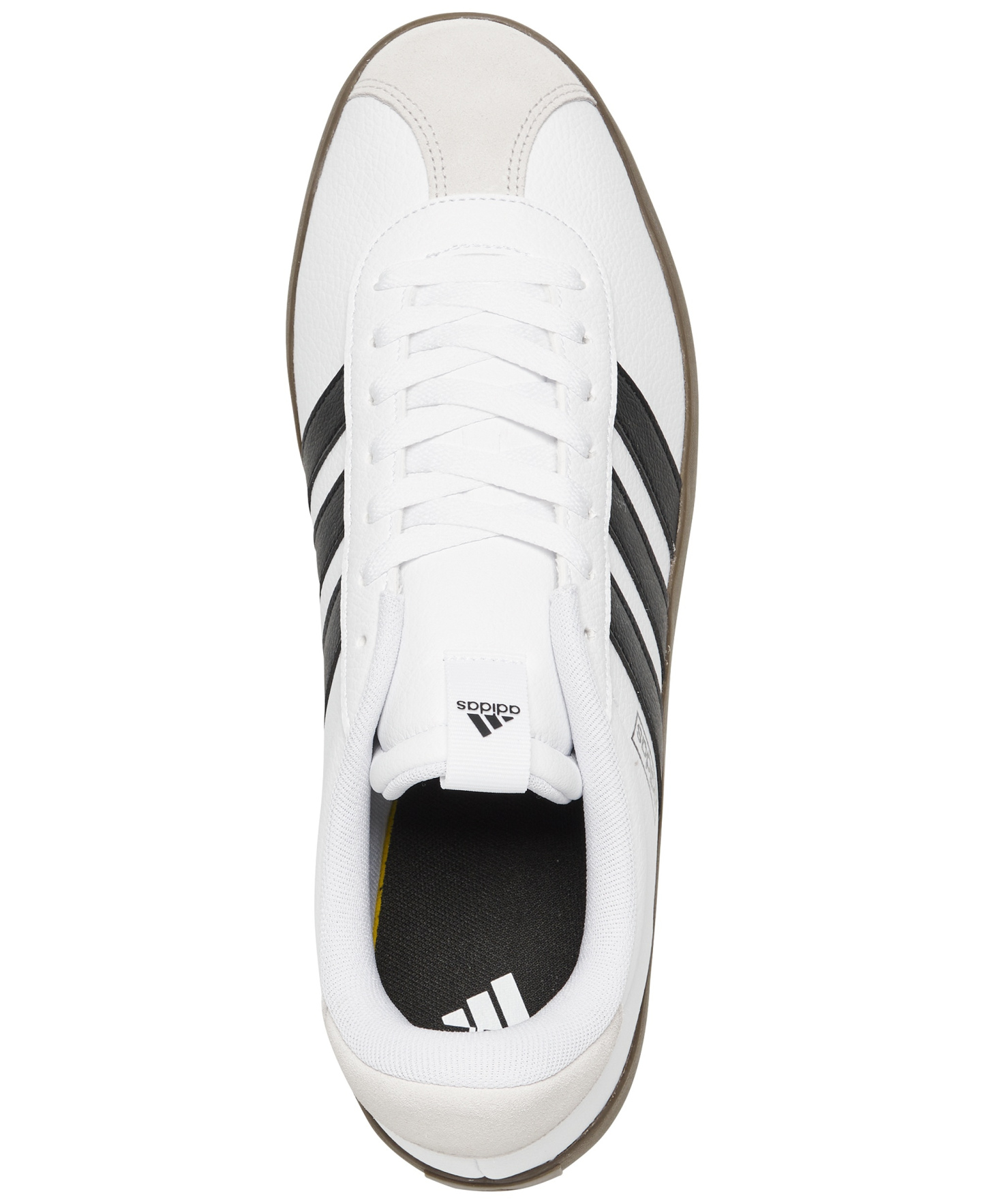 adidas Men's VL Court 3.0 Casual Sneakers from Finish Line - White, Black, Gray