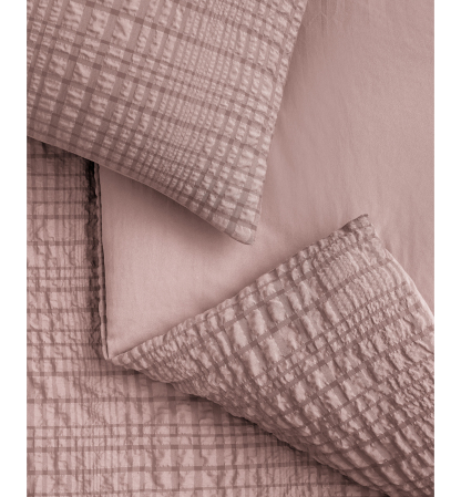 UGG® Devon Seersucker 3-Piece Comforter Sets - Rosewood