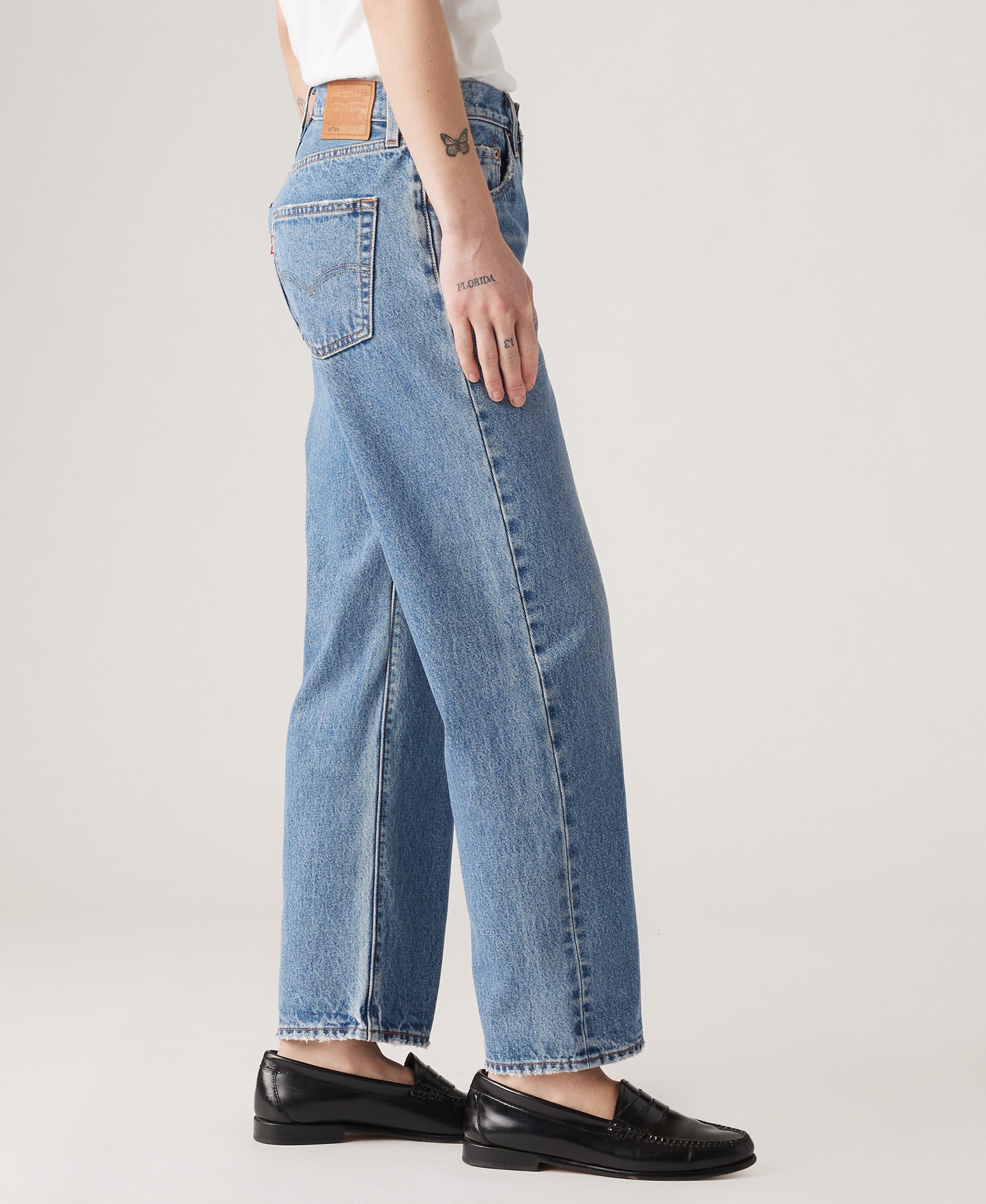 Levi's Premium Women's 501 90's Ankle Mid-Rise Straight-Fit Jeans - Sweetest Taboo