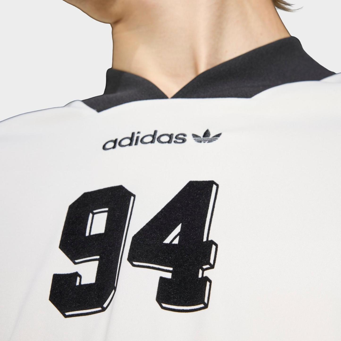 Men's adidas Originals Santiago Allover Print Infill Jersey - Cloud White - view 5