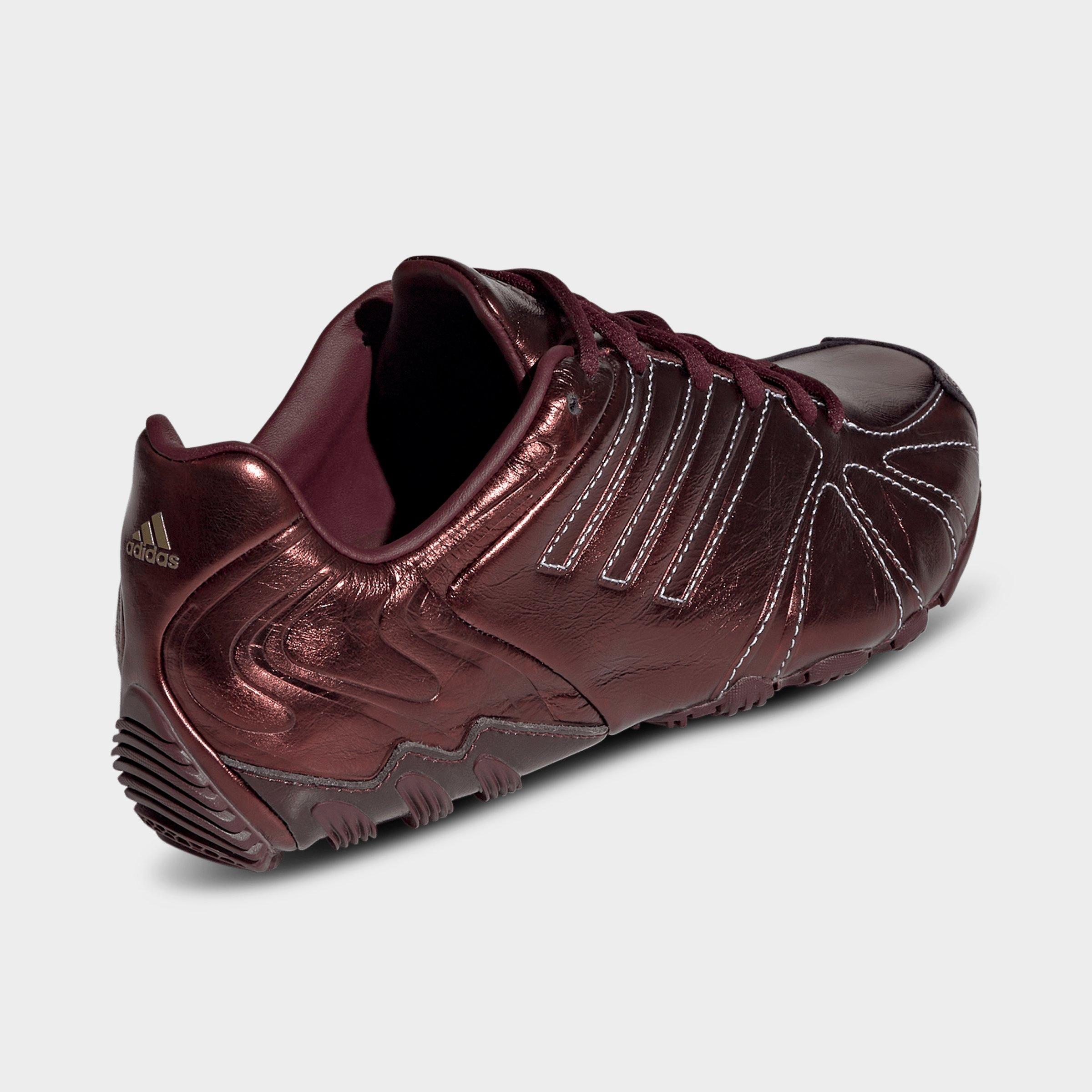 Women's adidas Originals Ghost Sprint Casual Shoes - Part 1 - Maroon/Clear Sky/Gold Metallic - Back view