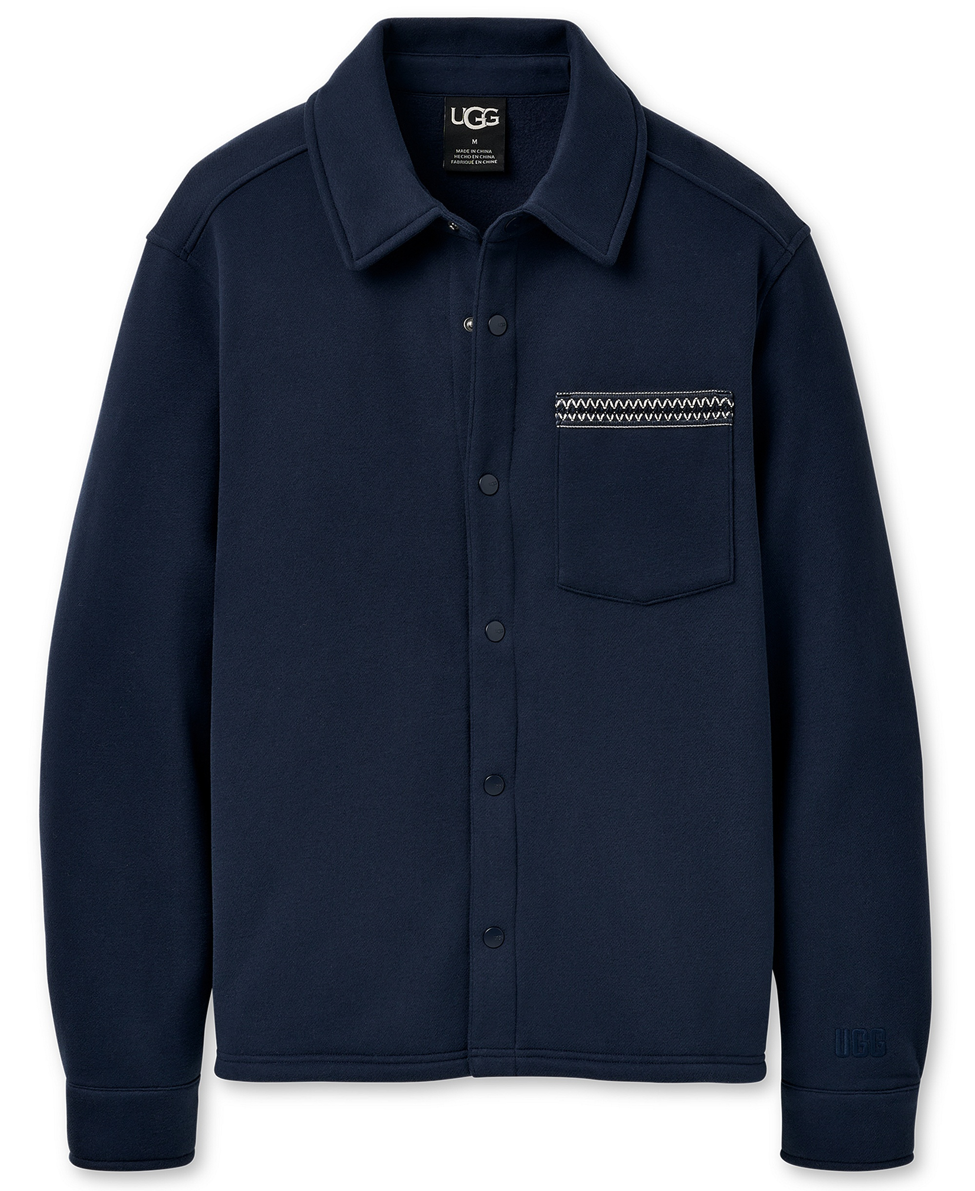UGG® Men's Tasman Relaxed-Fit Shirt Jacket - Mariner