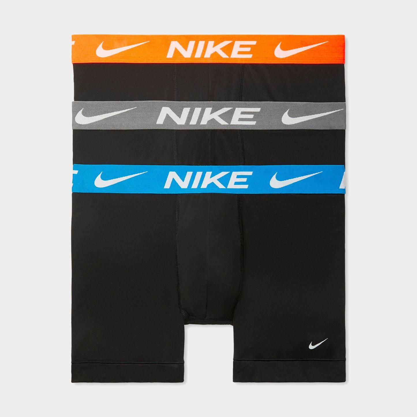 Men's Nithtke Dri-FIT Essential Micro Boxer Briefs (3-Pack) - Multicolor (KE1157-017)