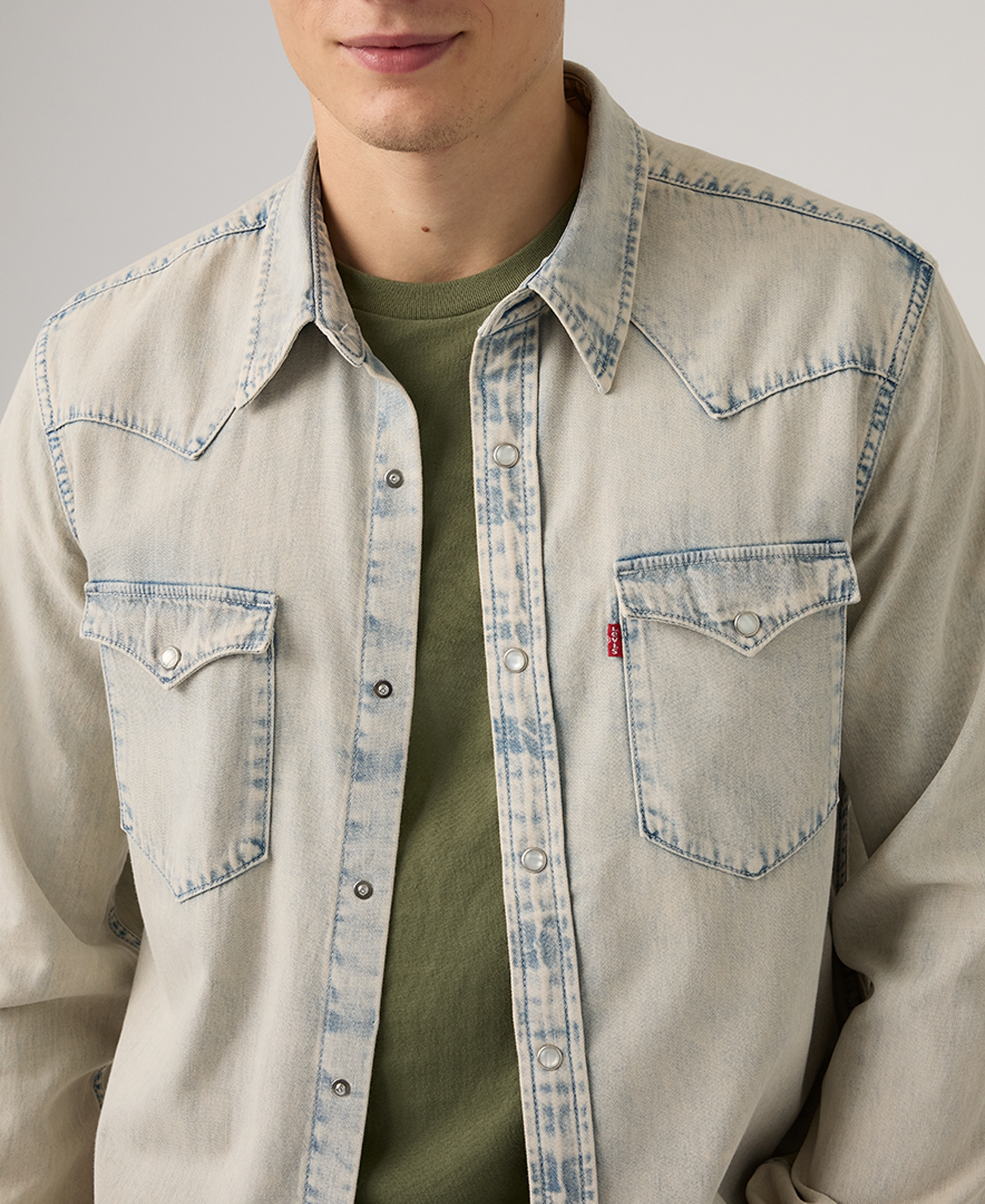 Levi's Men's Classic-Fit Western Shirt - Early rise