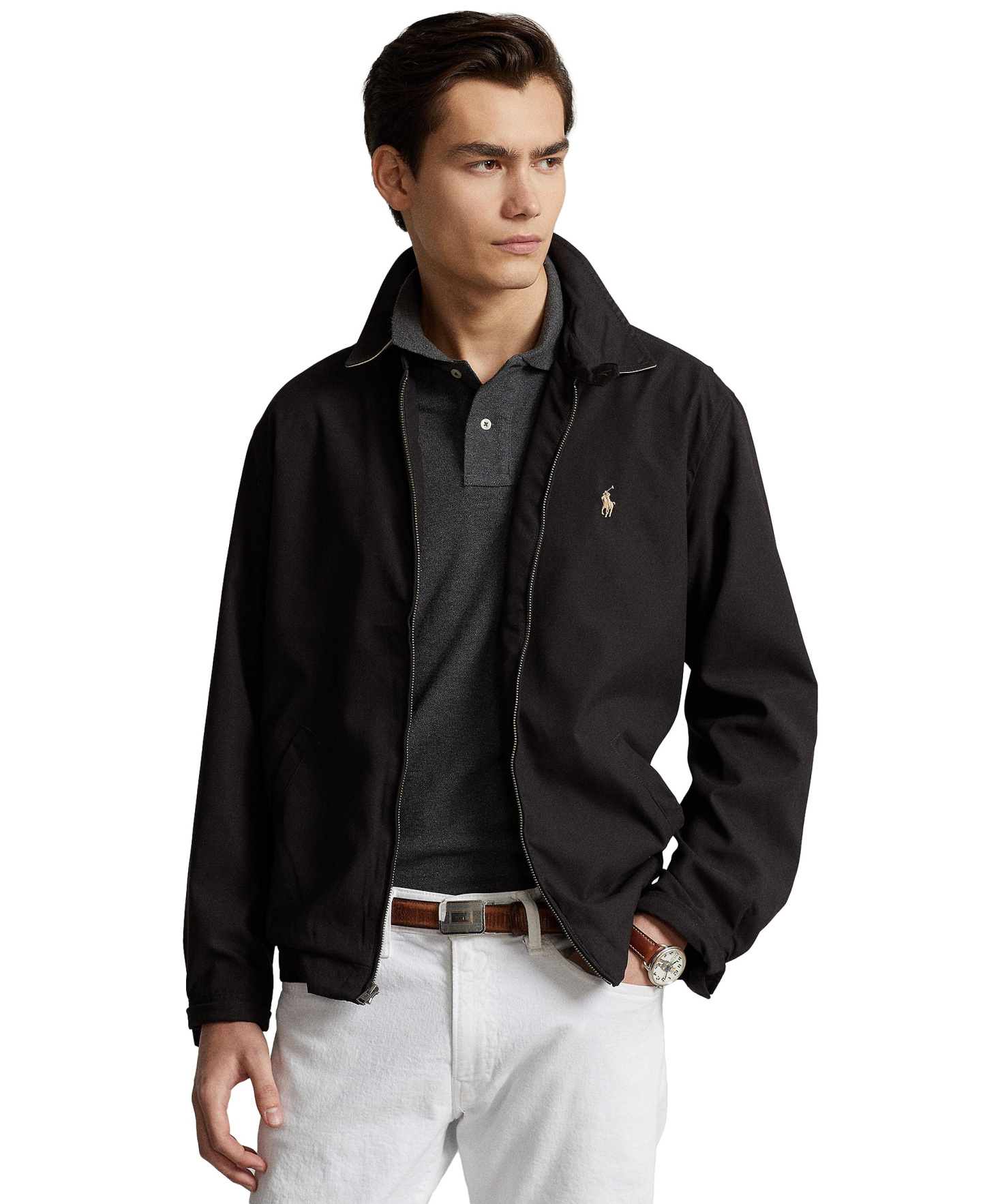 Polo Ralph Lauren Men's Lightweight Windbreaker - Polo Black
