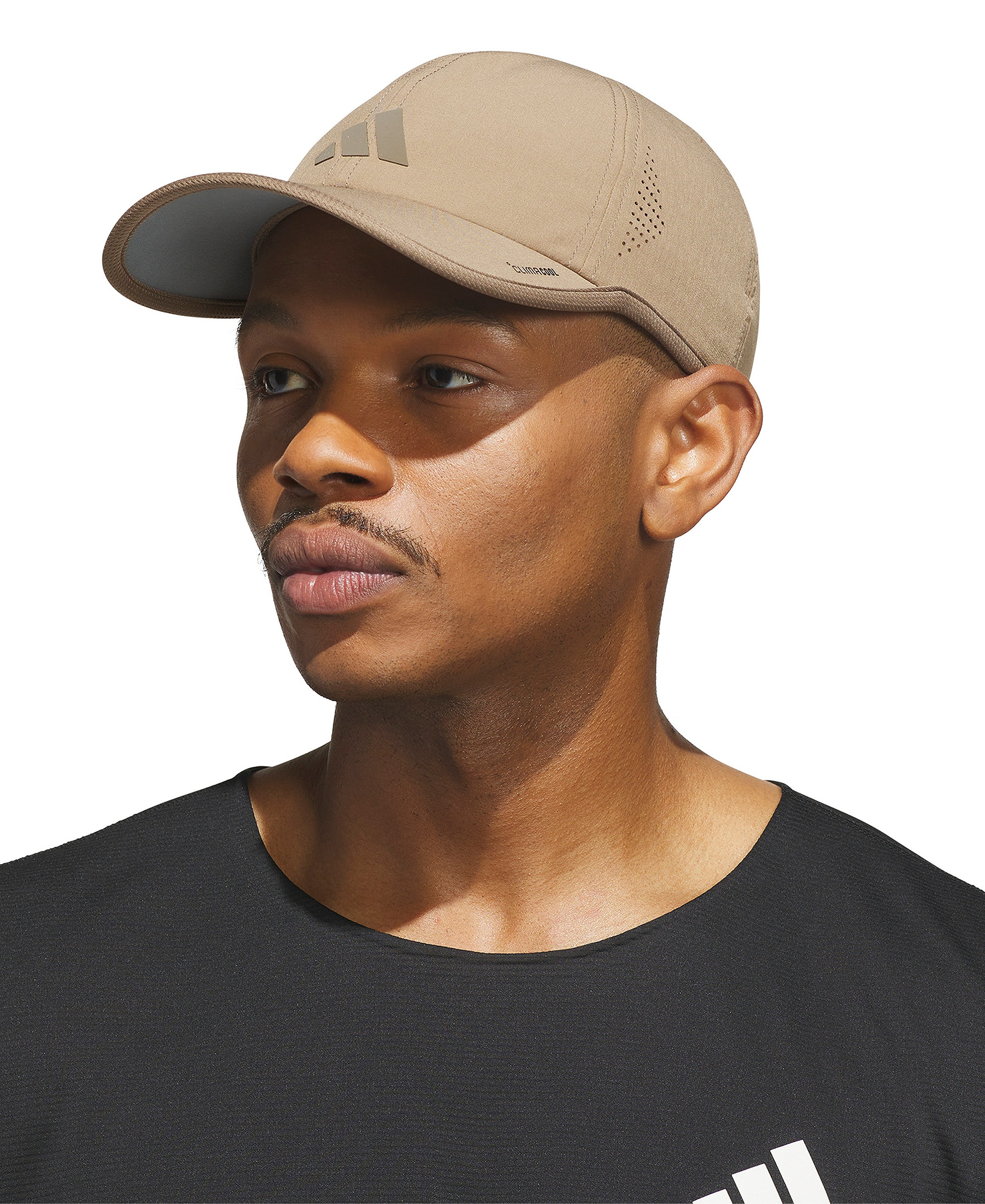 adidas Men's Superlite 3 Logo Cap - Dark Beige