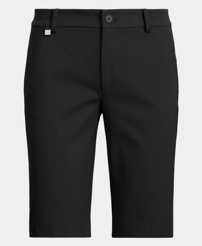 Lauren Ralph Lauren Twill Stretch Bermuda Shorts - Black