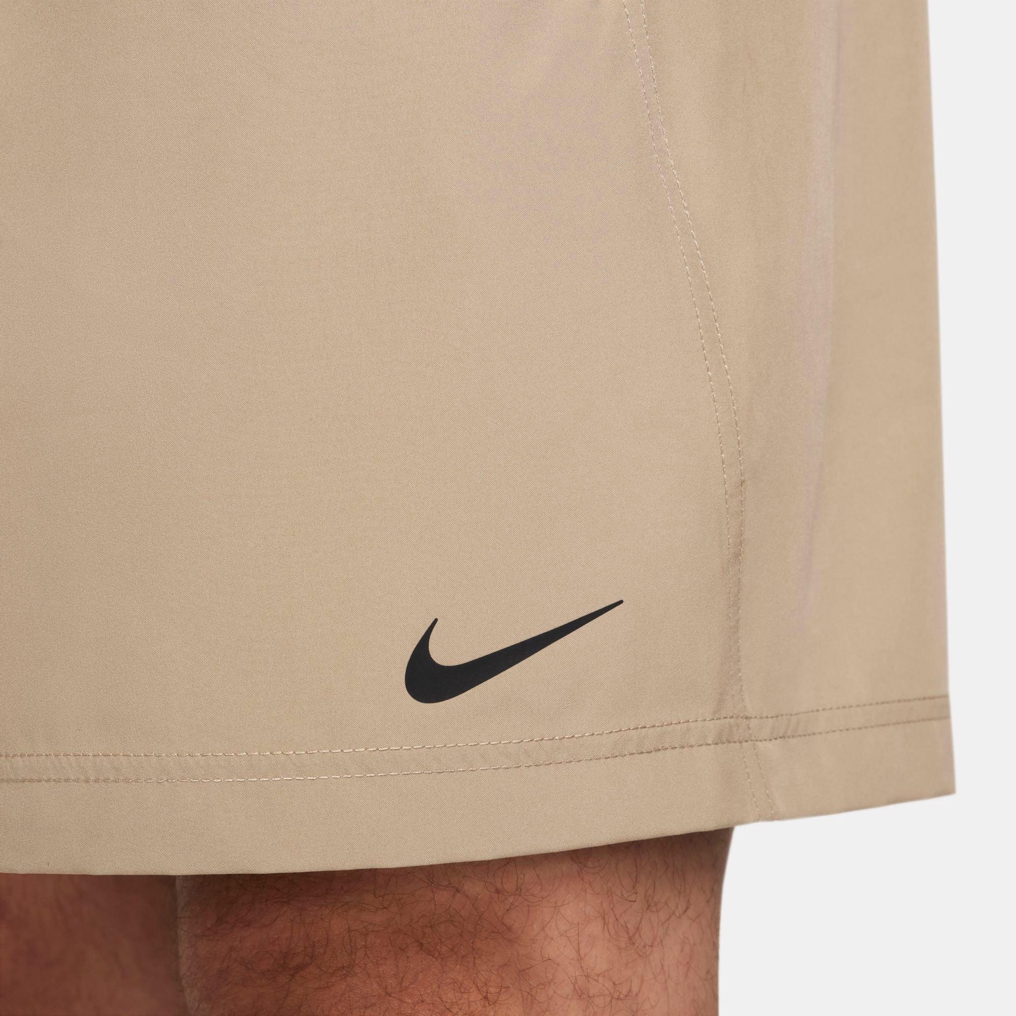 Men's Nithtke Form Dri-FIT Unlined 7" Versatile Shorts - Khaki/Black