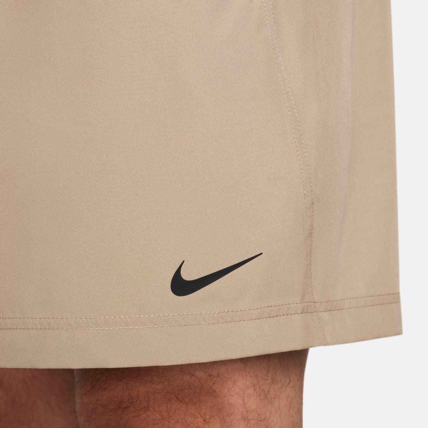 Men's Nithtke Form Dri-FIT Unlined 7" Versatile Shorts - Khaki/Black