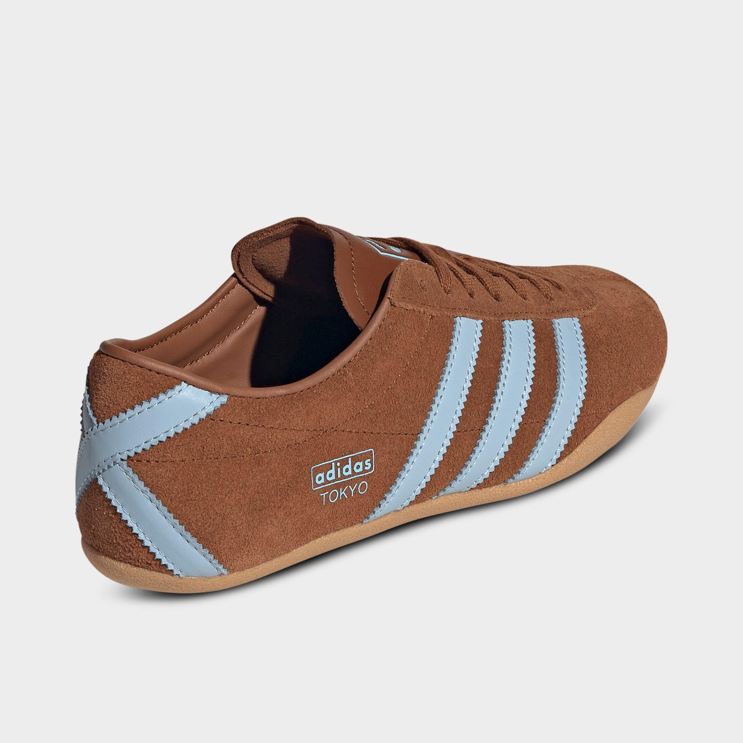 Women's adidas Originals Tokyo Casual Shoes - Part 1 - Dusky Bronze/Clear Sky/Gum - Back view