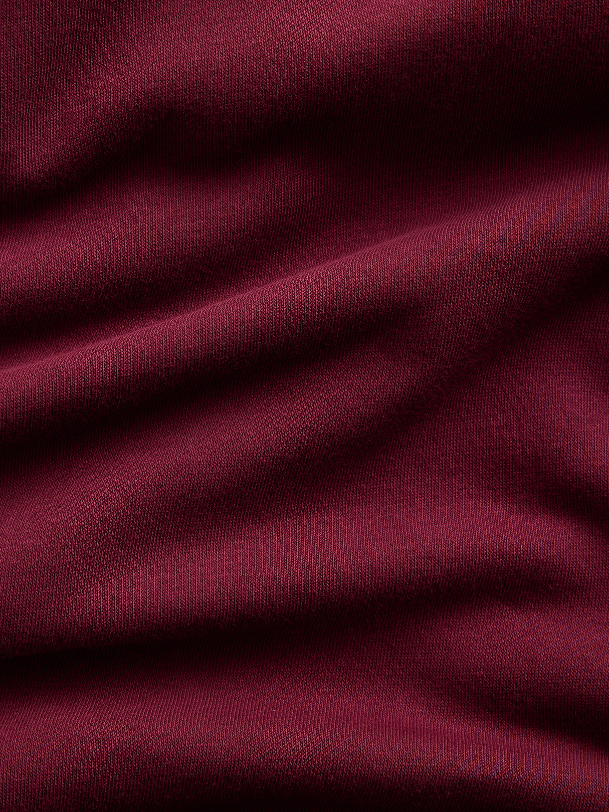 VintageSoft Oversized Mockneck Logo Sweatshirt - Purple burgundy
