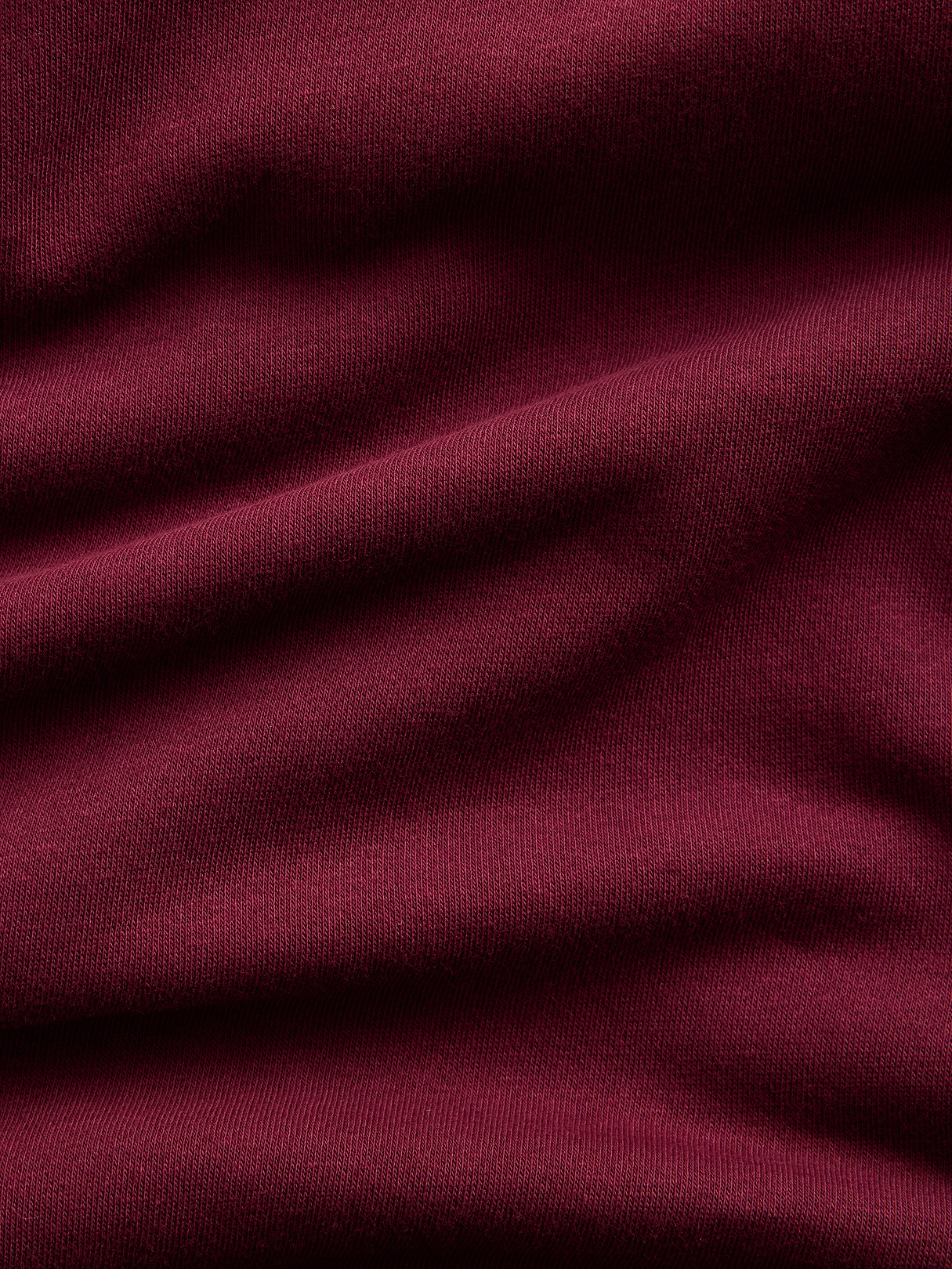 VintageSoft Oversized Mockneck Logo Sweatshirt - Purple burgundy