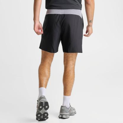 Men's New Balance Fast Days 7" Running Shorts - Black/Grey - view 4