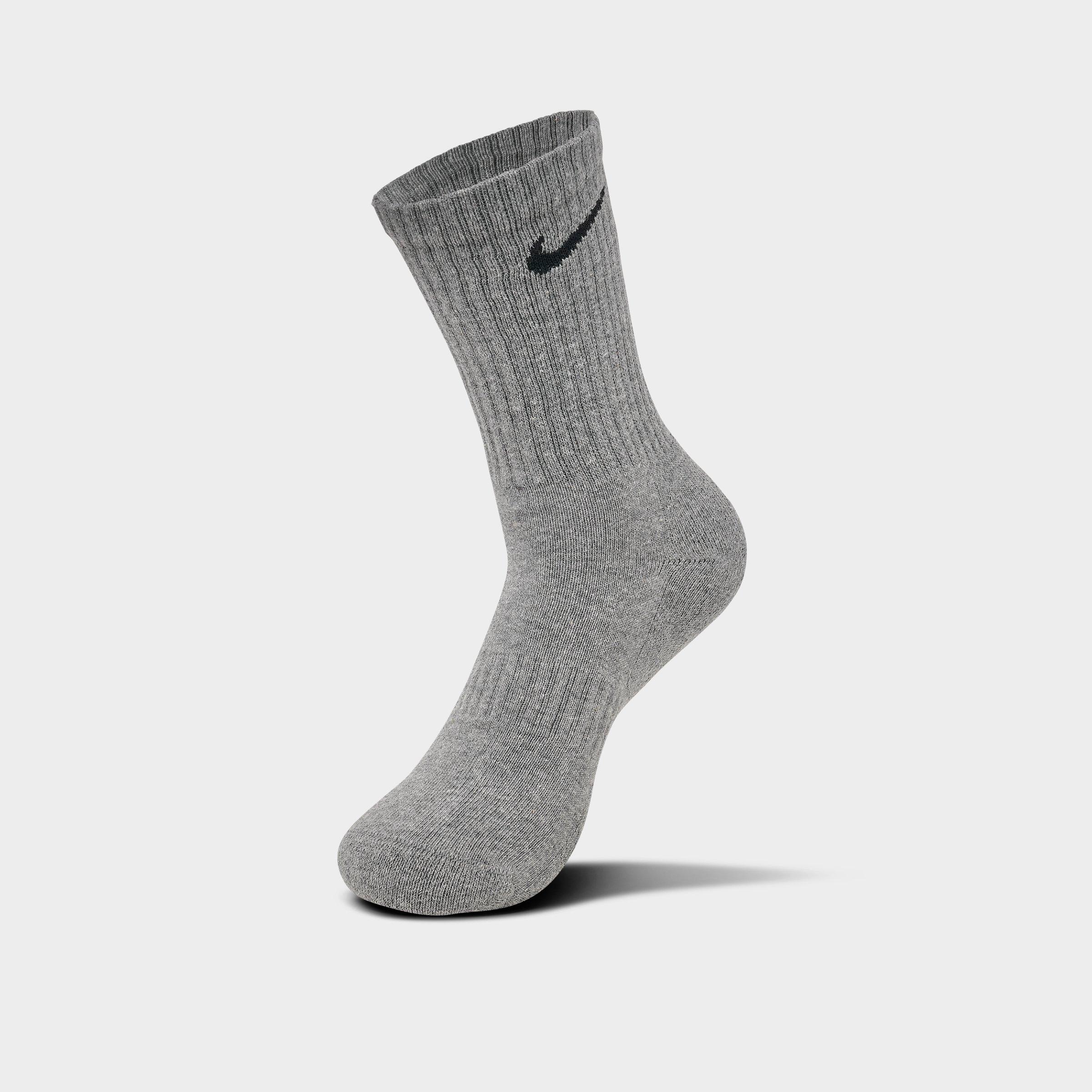Nithtke Everyday Cushioned Training Crew Socks (3-Pack) - Grey (SX7664-964)