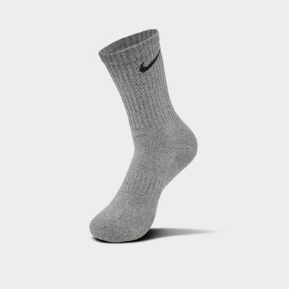 Nithtke Everyday Cushioned Training Crew Socks (3-Pack) - Grey (SX7664-964)