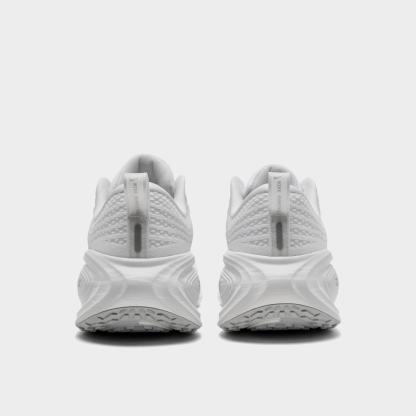 Women's Nithtke Vomero Plus Running Shoes - Part 2 - White/Photon Dust/Metallic Silver/Summit White - Back view