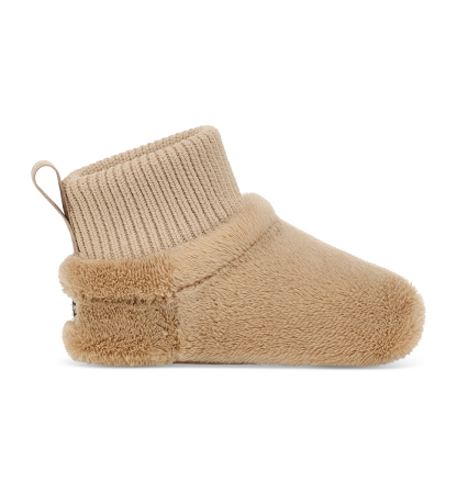 UGG® Baby Nesti Stretch Booties - Mustard Seed