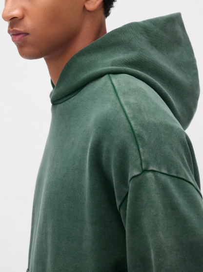 Adult Heavyweight Oversized Hoodie - tropic green