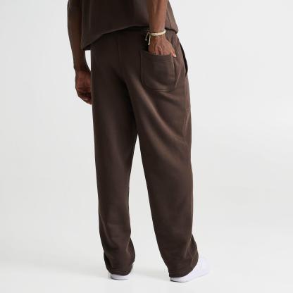 Men's Nithtke Sportswear Swoosh Box Fleece Sweatpants - Baroque Brown/Sail