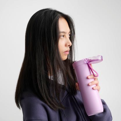 Stanley Flowstate™ Spring Bottle (20 oz) - Soft Orchid