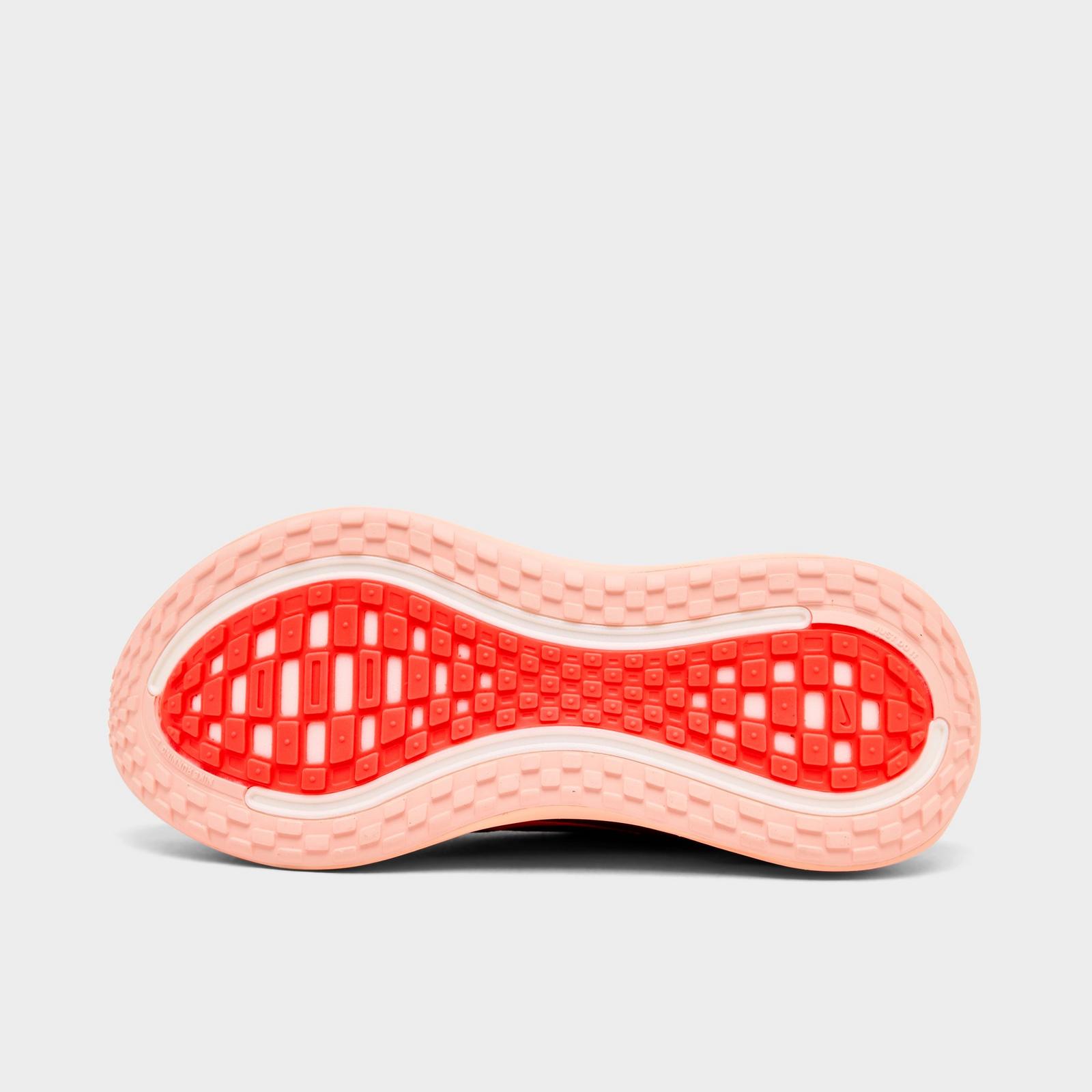Women's Nike Vomero Plus Running Shoes - Black/Washed Coral/Bright Mango/Hot Lava