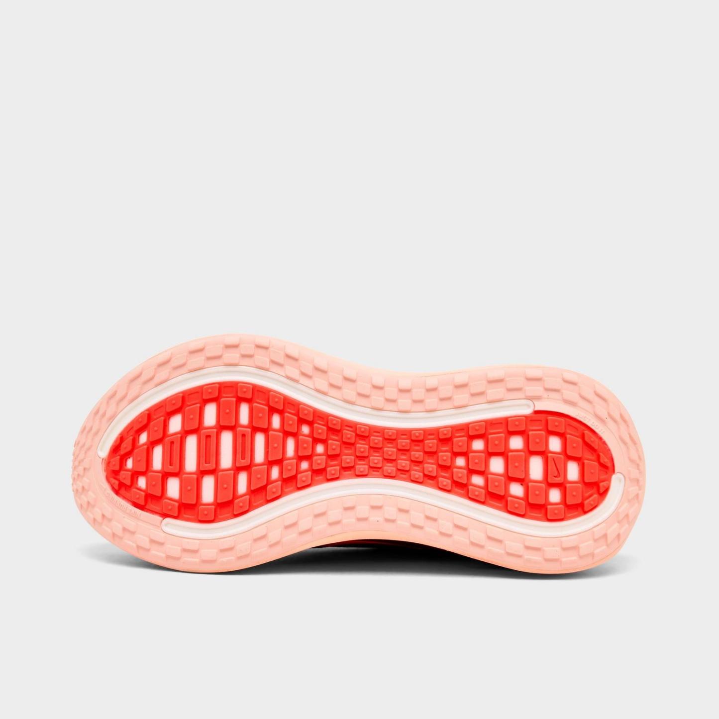 Women's Nike Vomero Plus Running Shoes - Black/Washed Coral/Bright Mango/Hot Lava