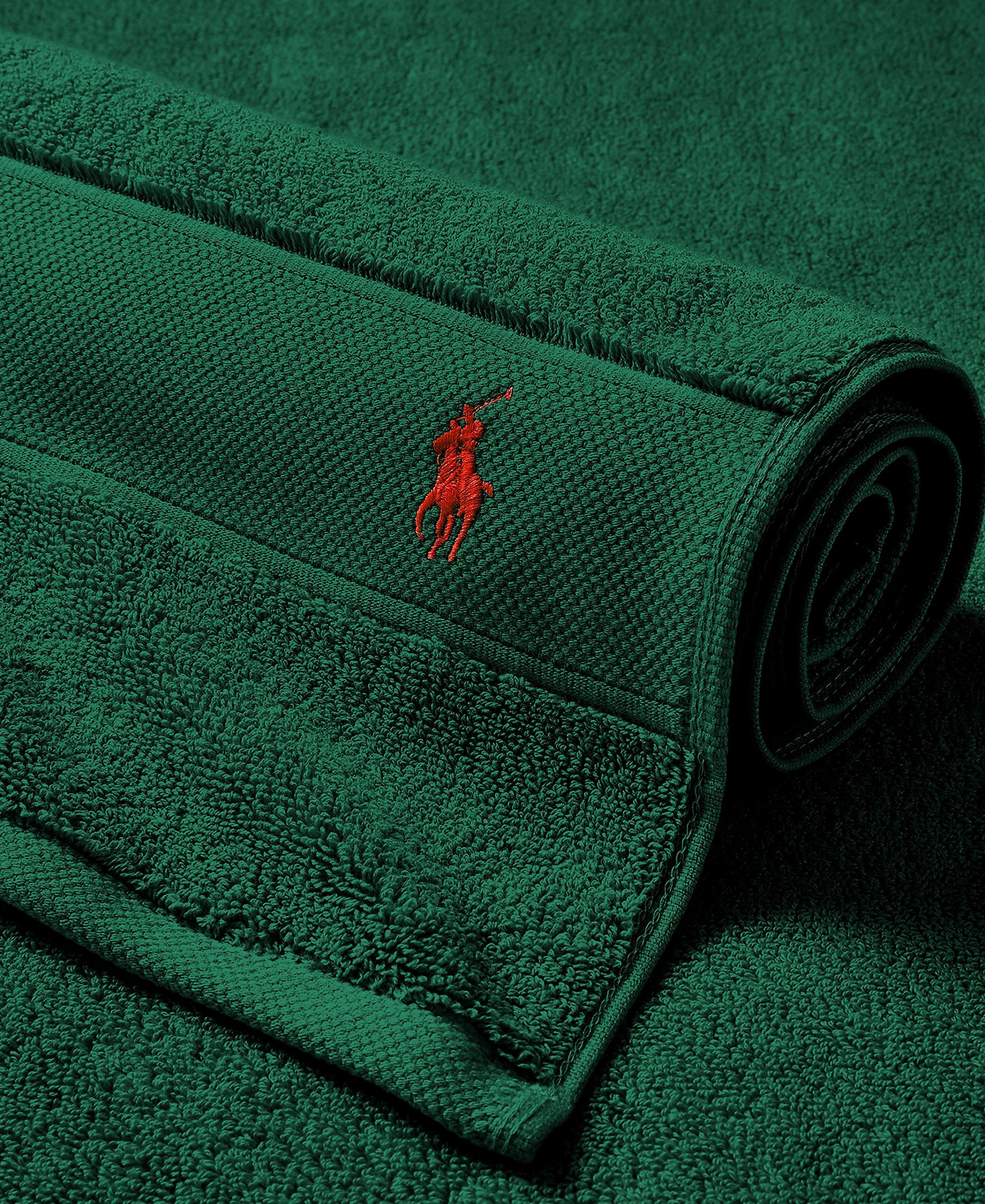 Polo Ralph Lauren Polo Player Cotton Bath Towel, 58" x 30" - College Green