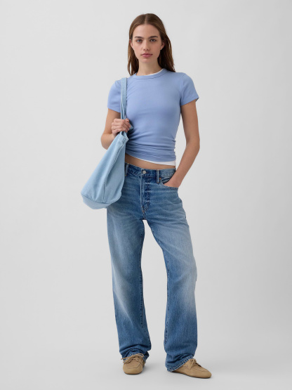Modern Crew T-Shirt - Blue suede