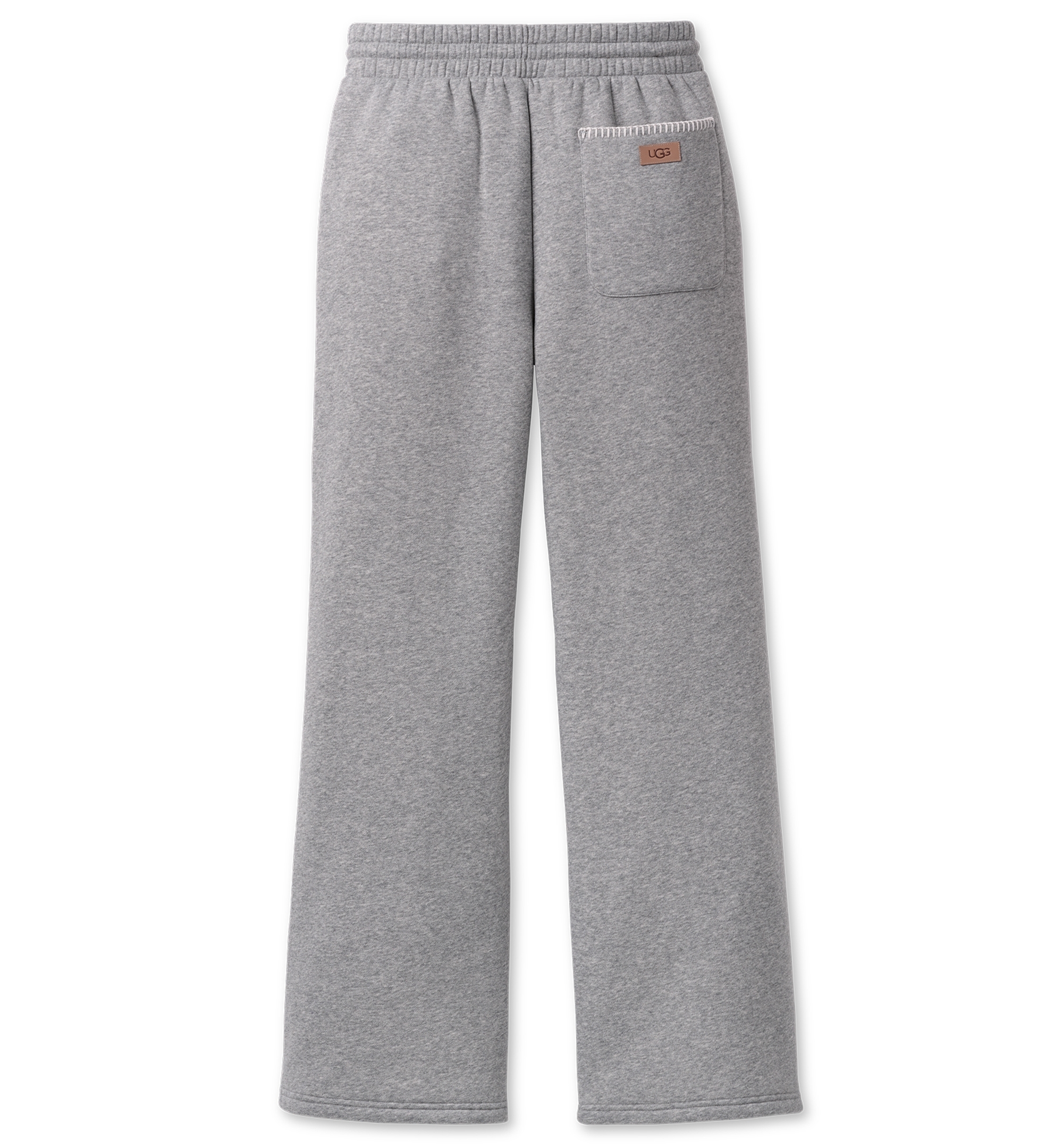 UGG Women's Classic Mid-Rise Straight-Leg Pants - Grey Heather