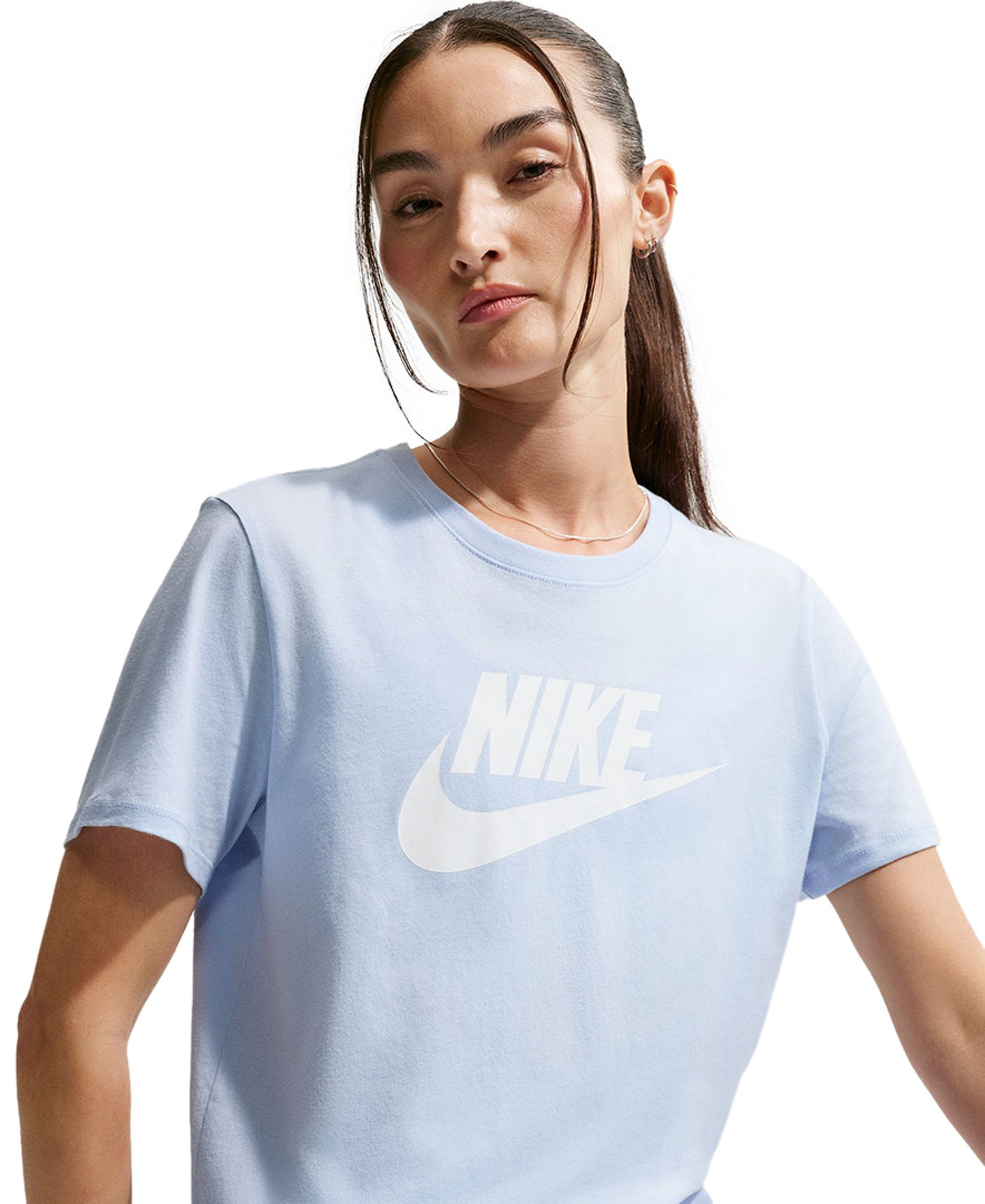 Nike Women's Sportswear Essentials Logo T-Shirt - Work Blue