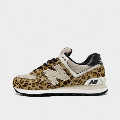 Women's New Balance 574 Casual Shoes - Stoneware/Linen/Black - view 1