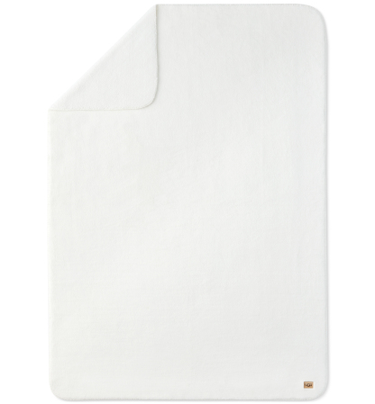 UGG® Saige Plush Throw, 50" x 70" - Snow