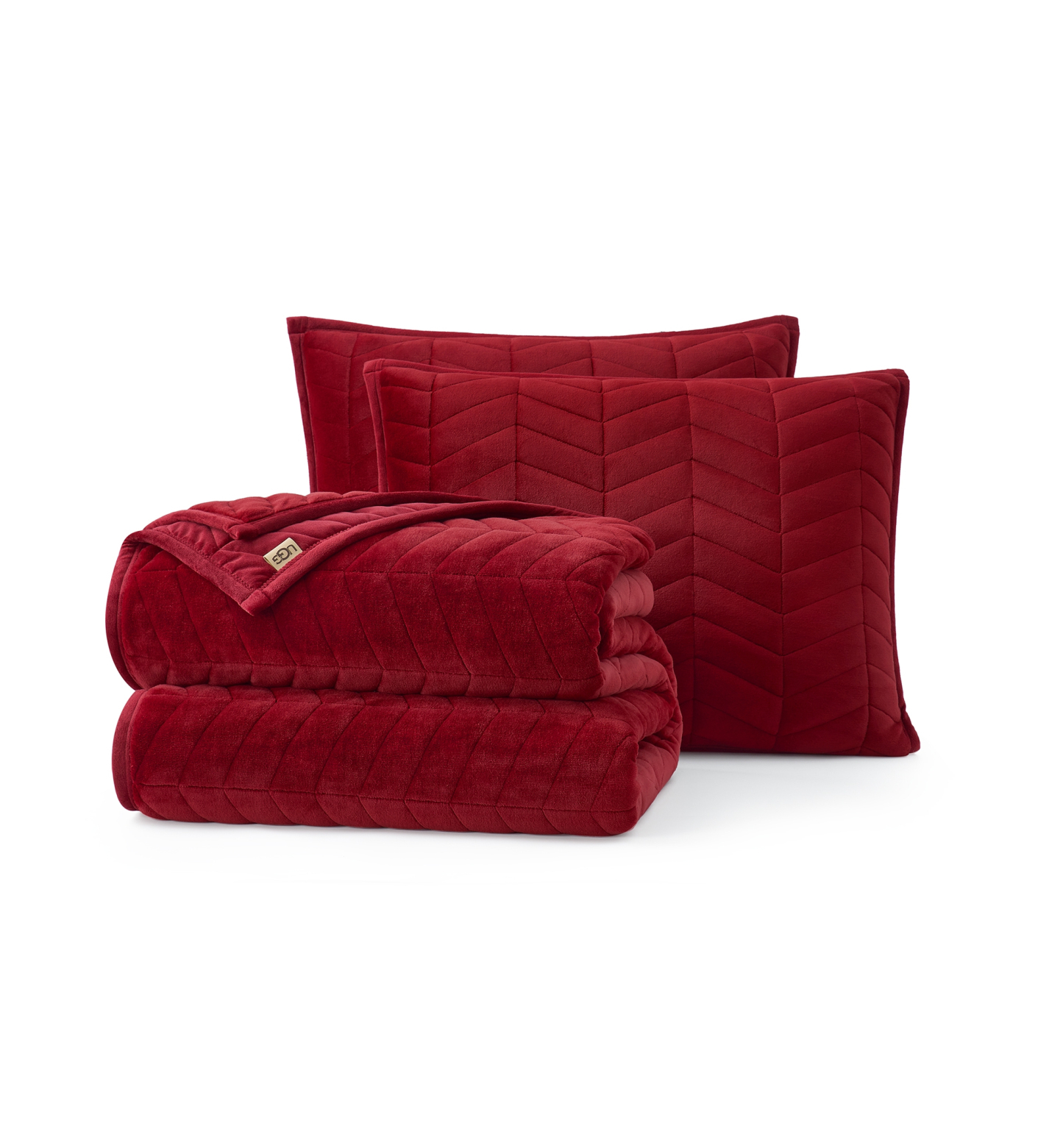 UGG® Coco Quilt Sets - Coffee Berry