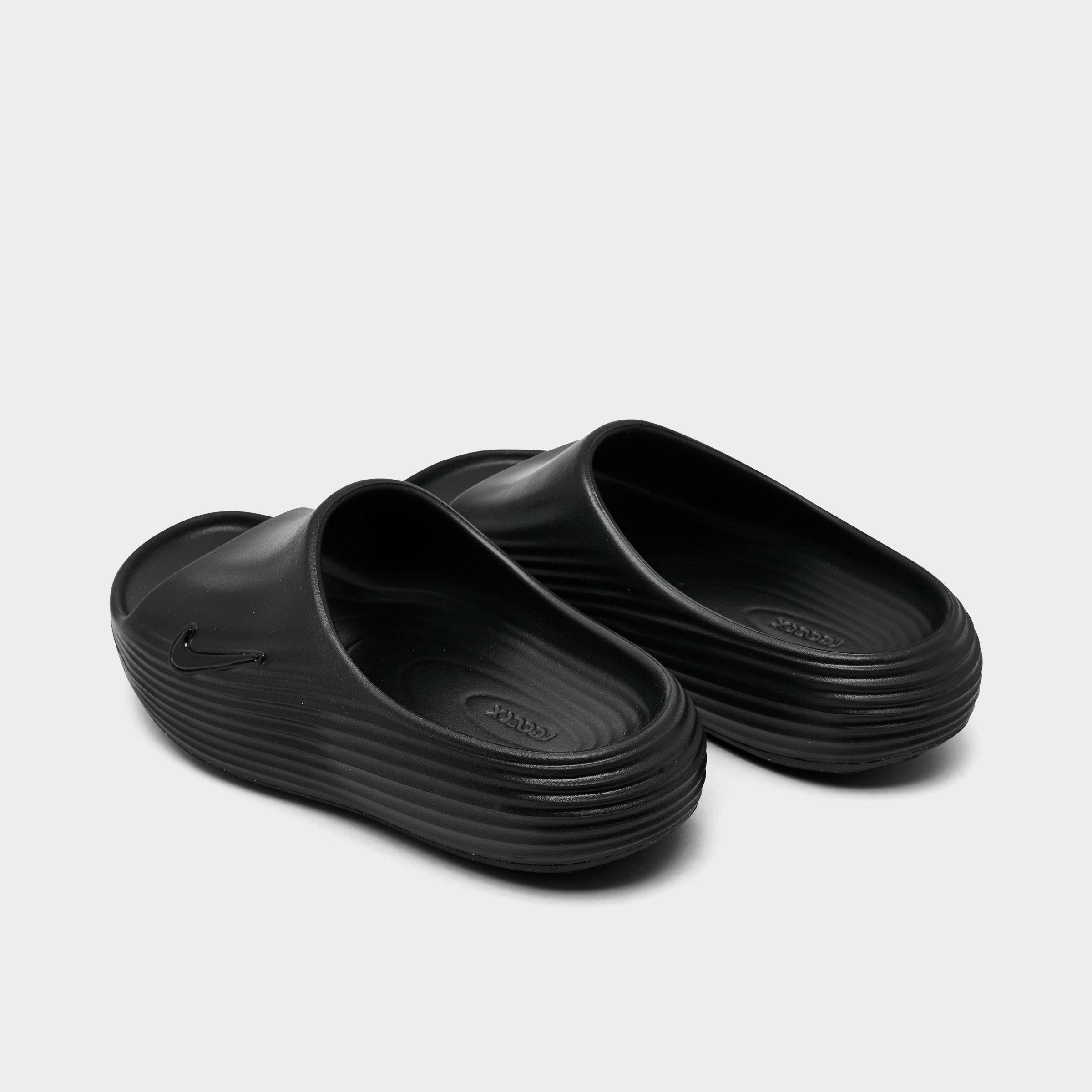 Women's Nithtke ReactX Rejuven8 Slide Sandals - Black/Black/Black - Back view
