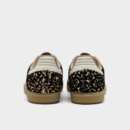 Big Kids' adidas Originals Samba OG Casual Shoes - Part 1 - Sand Strata/Ivory/Gum - Back view