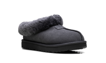 Tazzette Genuine Shearling Collar Slipper WMNS "Obsidian" 1134810 OBS - view 7