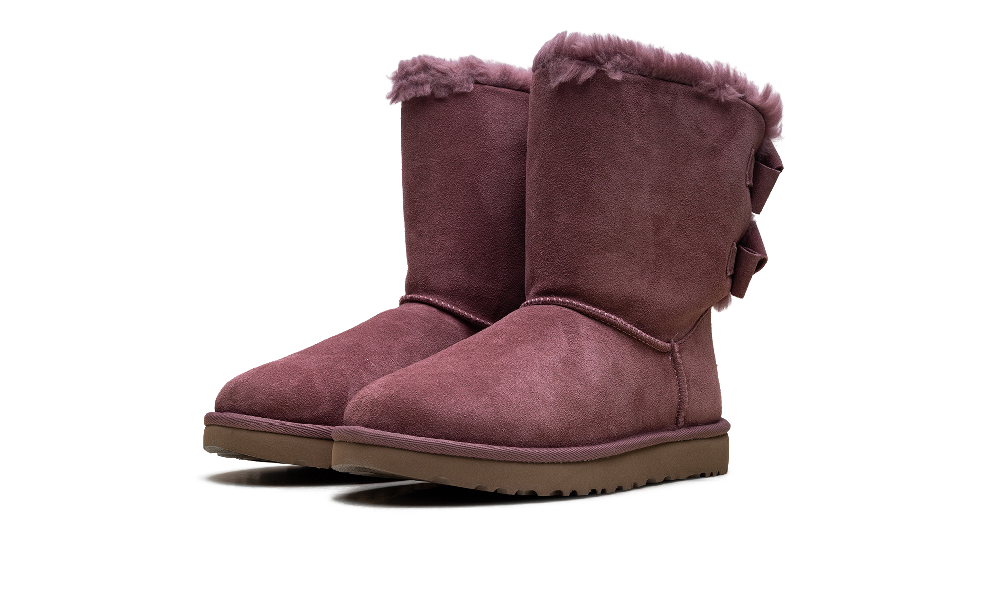 Bailey Suede Bow WMNs "Pink" 1153475 PWN - view 2
