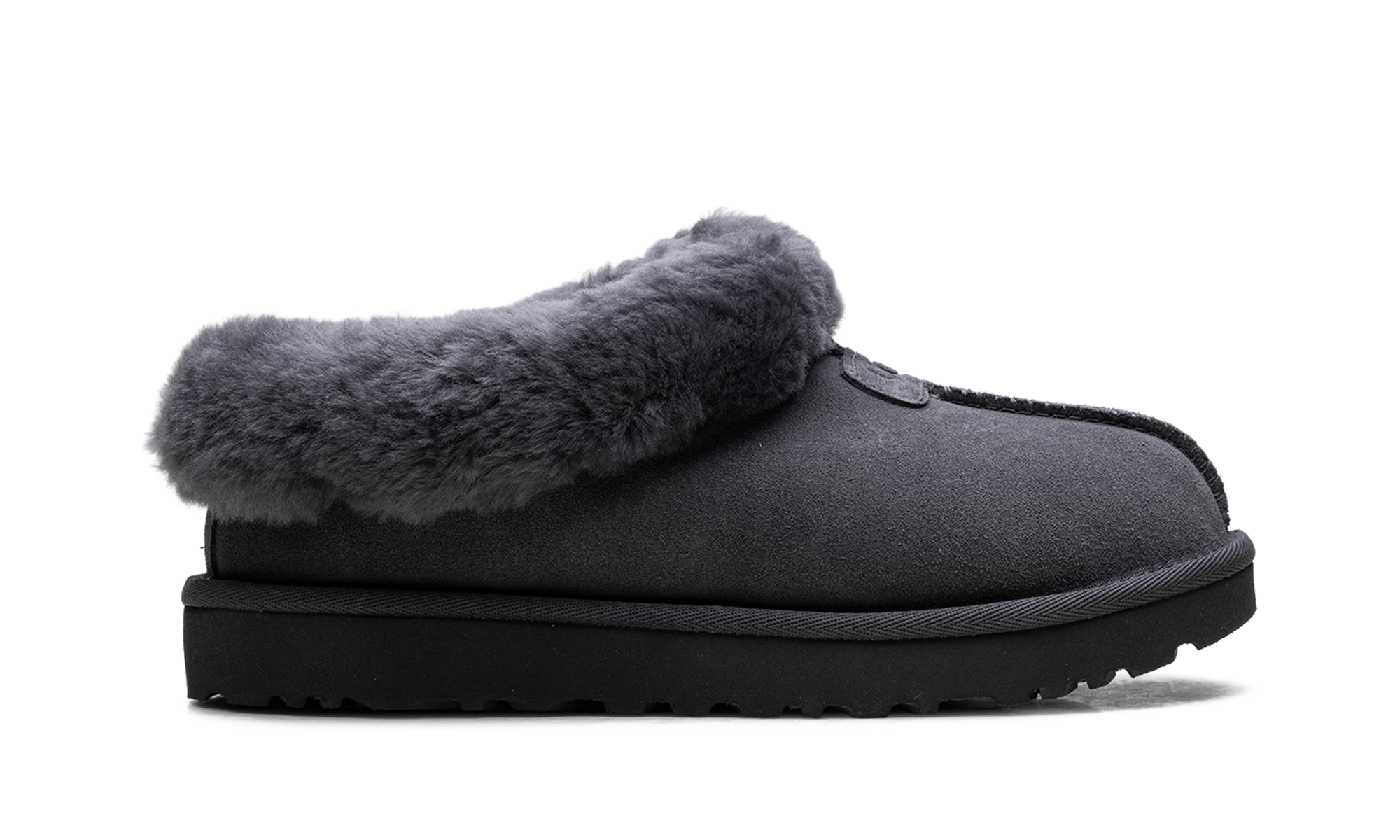 Tazzette Genuine Shearling Collar Slipper WMNS "Obsidian" 1134810 OBS - view 6
