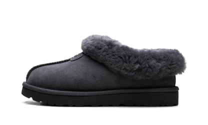 Tazzette Genuine Shearling Collar Slipper WMNS "Obsidian" 1134810 OBS - view 1