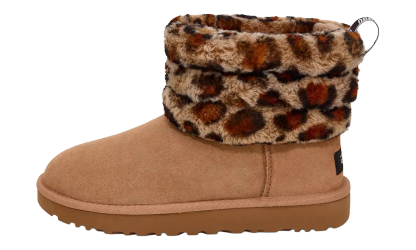 Fluff Mini Quilted Leopard Fleece Lined WMNS "Leopard Print" 1105358 AMP - view 1