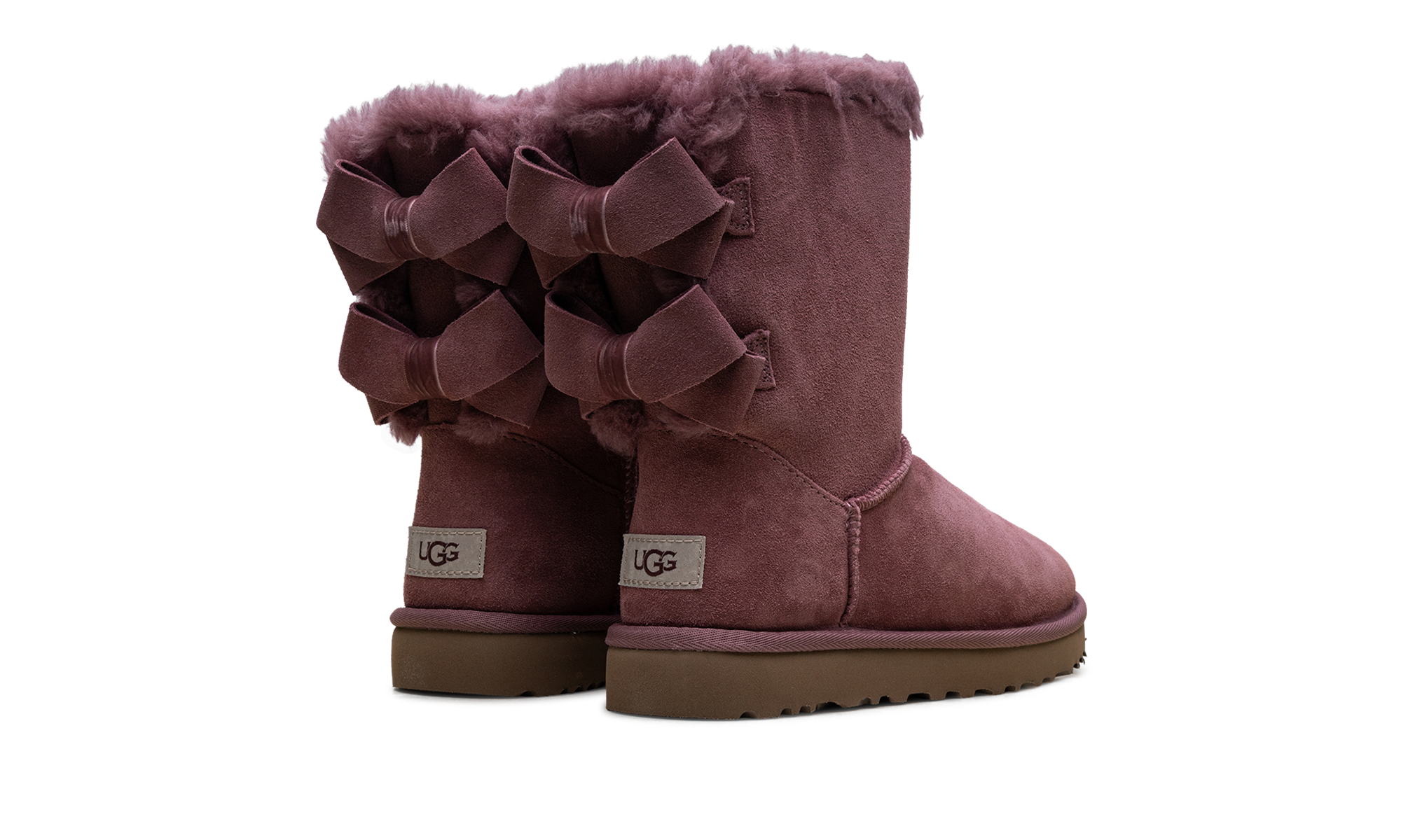 Bailey Suede Bow WMNs "Pink" 1153475 PWN - view 3